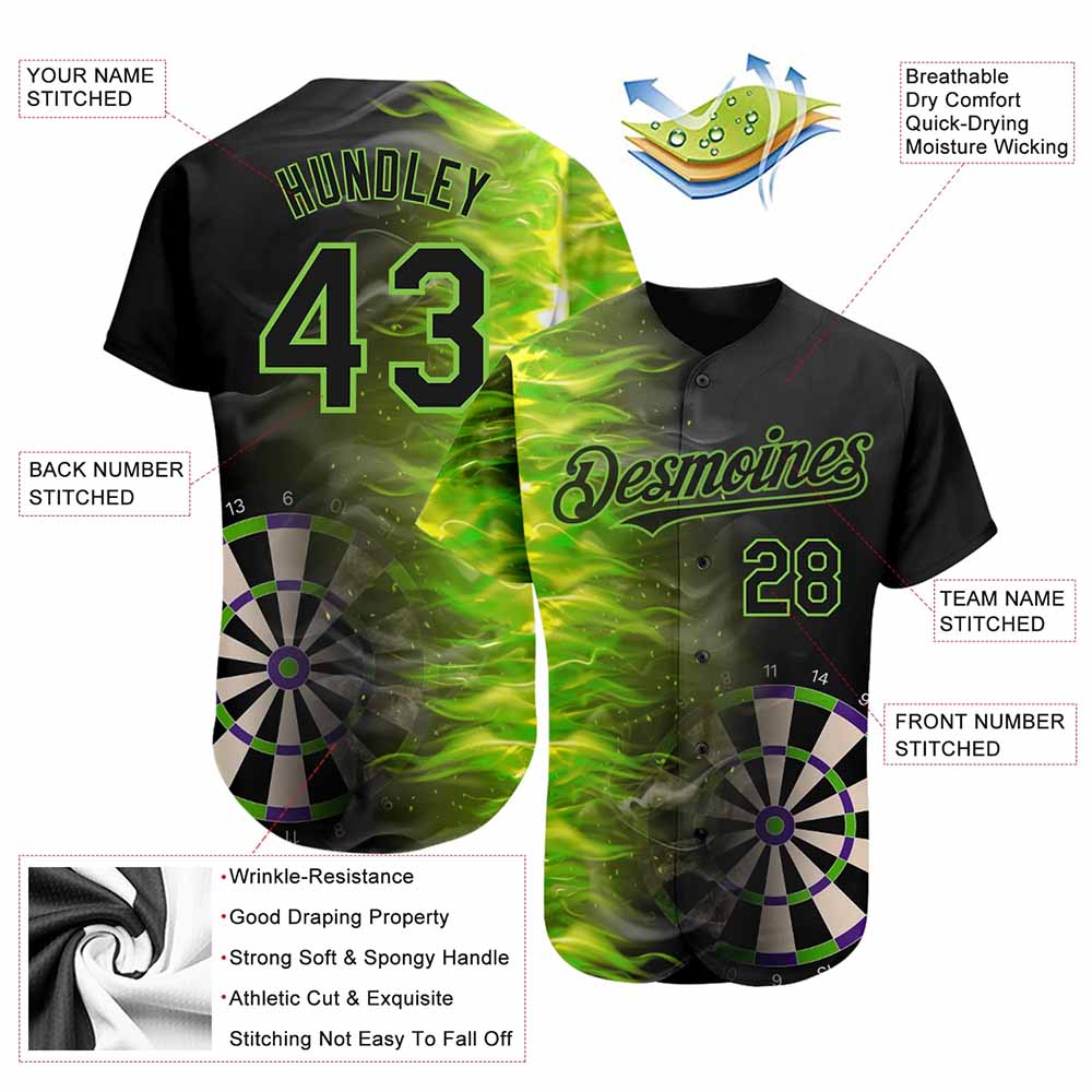 Sublimation Baseball Uniform Jersey Shirts